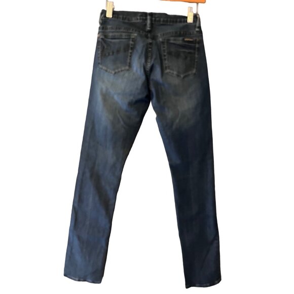 Stetson Womens Dark Wash Denim Jeans Size 4 Long Straight Leg 514 - Picture 2 of 15